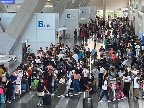 A scene at Manila's NAIA Terminal 3. Photo is for illustrative purposes only.