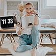 Cynthia Salloum, a home styling content creator