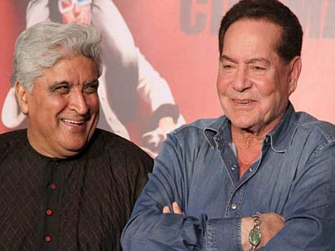 Javed Akhtar with Salim Khan