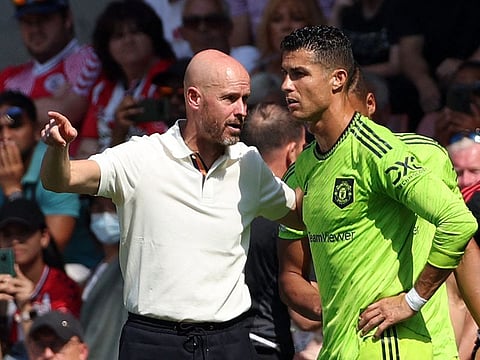 Erik ten Hag has questioned Cristiano Ronaldo's fitness and training attitude during their time together at Manchester United.