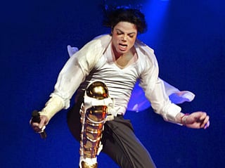 Michael Jackson in a file photo from 2002