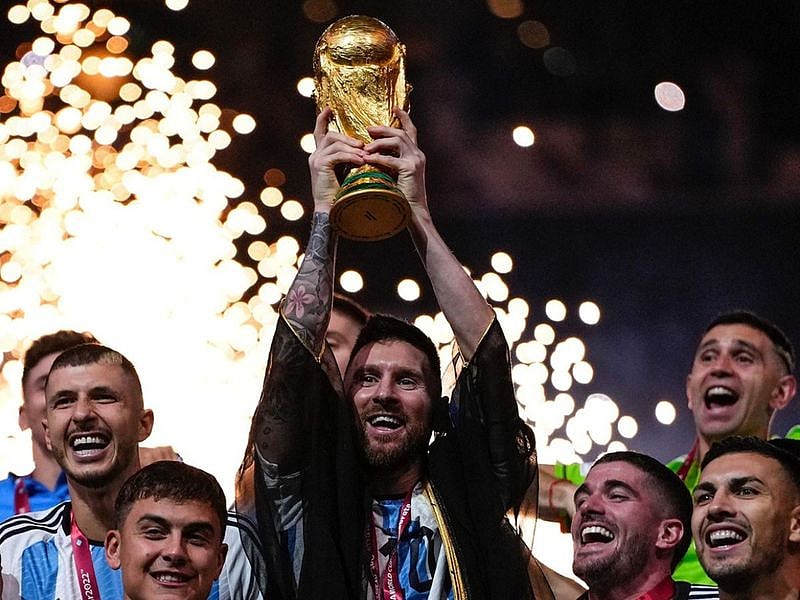 Argentina emerged champions at the 2022 Fifa World Cup.