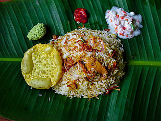 The cooking technique followed is the difference between Thalassery biryani and Kozhikkodan biryani