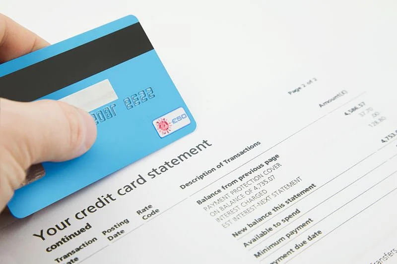 Credit card statement