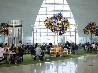A scene at the Dubai International Airport (DXB). Travellers should check the latest information with their airline before leaving for the airport, as schedules and flight statuses may change due to the volatile regional situation.