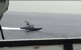 Armed assailants intercepted the Bahraini boat and compelled the crew to steer away from Bahraini territorial waters in the direction of Iranian waters.