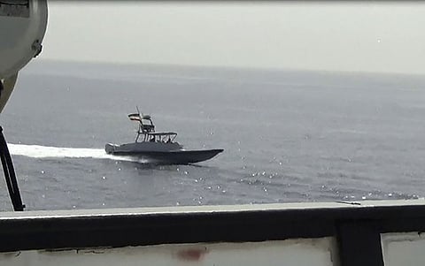 Armed assailants intercepted the Bahraini boat and compelled the crew to steer away from Bahraini territorial waters in the direction of Iranian waters.