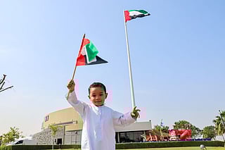 “The UAE flag is a symbol of strength and pride,” said Sheikh Mohammed in a post on X