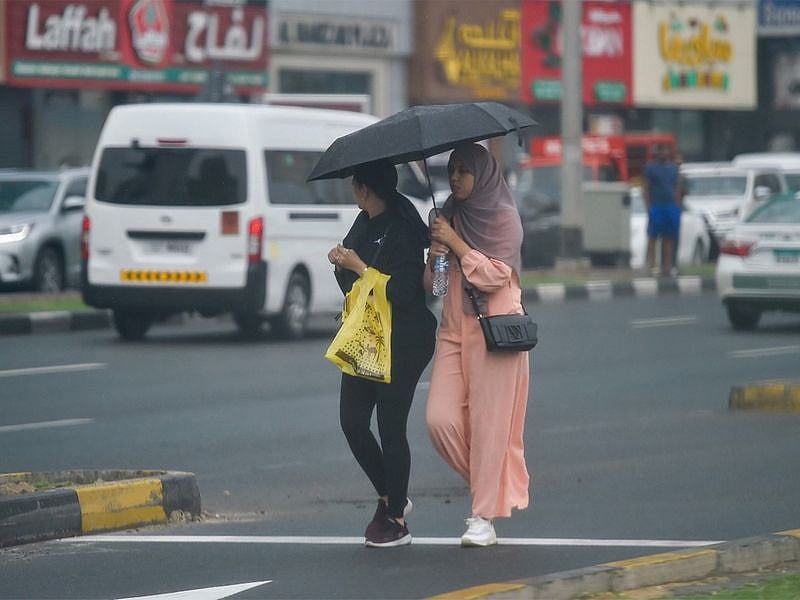 Rain in Dubai