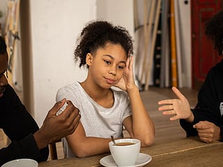 'Stop being a baby' minimises your child’s feelings and is a harmful thing to say when they are upset. It is a judgemental comment and can make them reluctant to openly talk to you and make them question expressing themselves. Instead try saying something similar to, “Tell me how you feel and why you are feeling this way.”