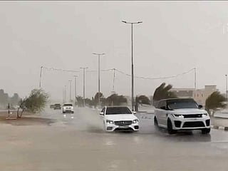  Snap shots of wet weather from Umm Al Quwain. 