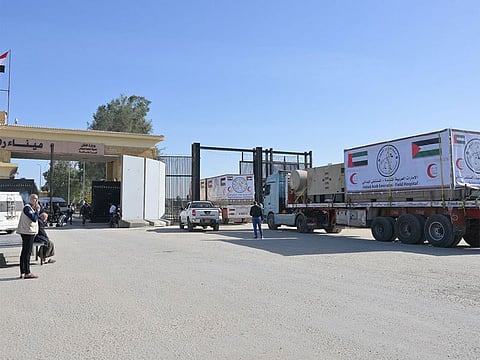 UAE continues Operation Gallant Knight 3 delivering crucial aid to Gaza