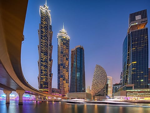 JW Marriott Marquis: Located beside Dubai Water Canal