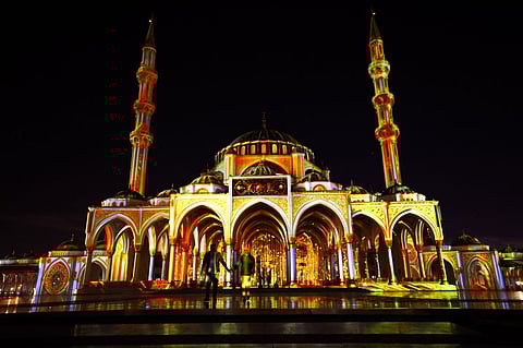 Sharjah Light Festival continues to draw crowds citywide