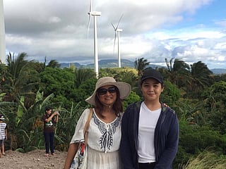 The Philippines has seen a surge in renewable energy investments. The Department of Energy expects an additional $433 billion to be pumped into wind, solar, batteries, geothermal, run-of-the-river/pumped-storage hydroelectric power projects backed by a new policy that makes long-term investments more attractive to investors. Photo shows a wind farm oin Pililia, near Manila.