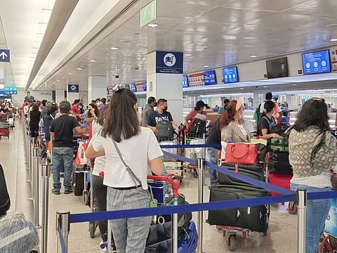 Overseas Filipino workers, particularly returning domestic workers, are warned against illegal recruiters.