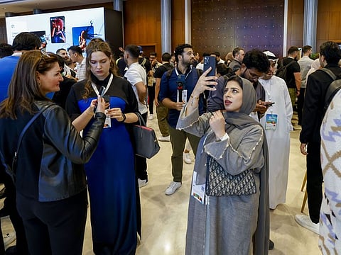 Attendees at the two-day content creators' event in Dubai as 1 Billion Followers Summit. File photo for illustrative purpose only