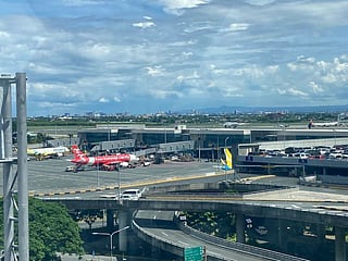 A view of Manila's Ninoy Aquino International Airport (NAIA) Terminal 3.