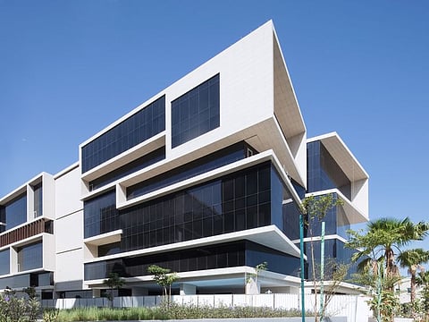 Heriot-Watt University serves over 25,000 students across five campuses, including two international locations. Pictured above is the Heriot-Watt University building in the UAE. 