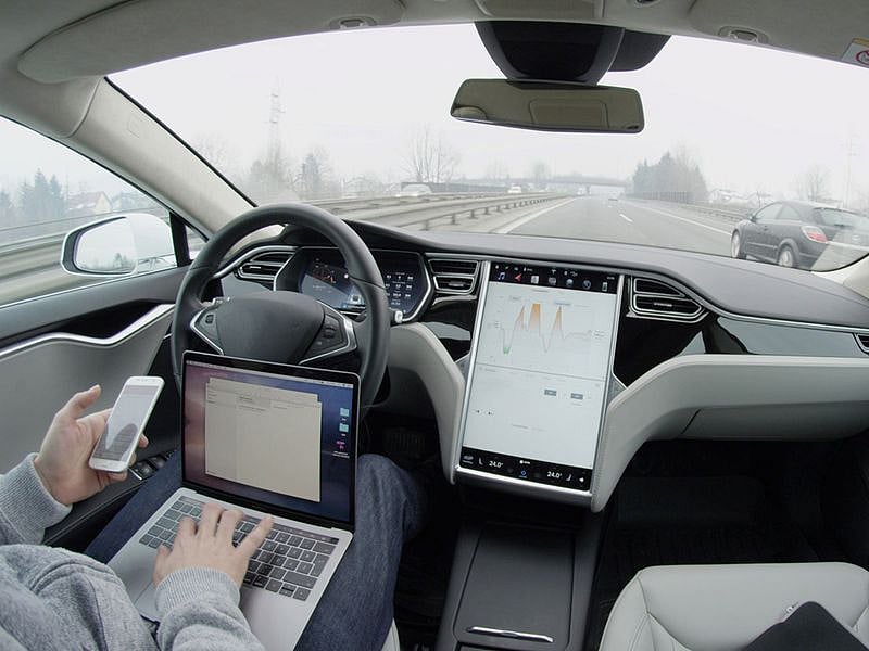 Self-driving car