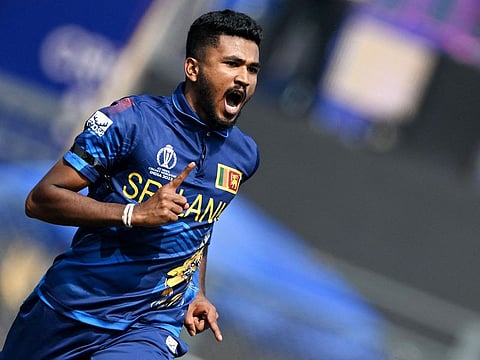 Sri Lanka's Dilshan Madushanka