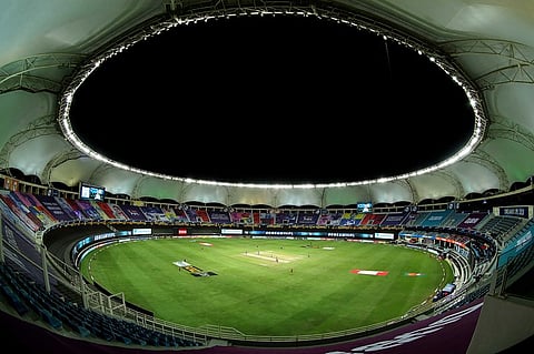A view of Dubai International Cricket Stadium.