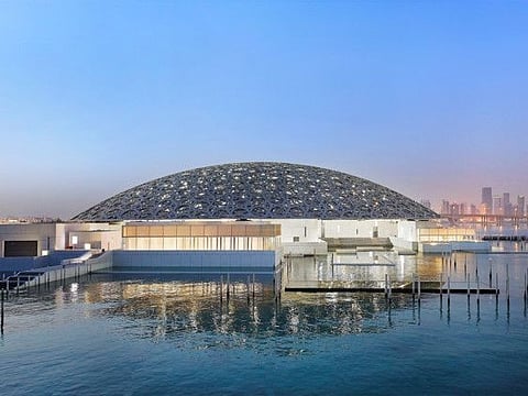 Brunch by Louvre Abu Dhabi and grand views of the sea? Yes please!