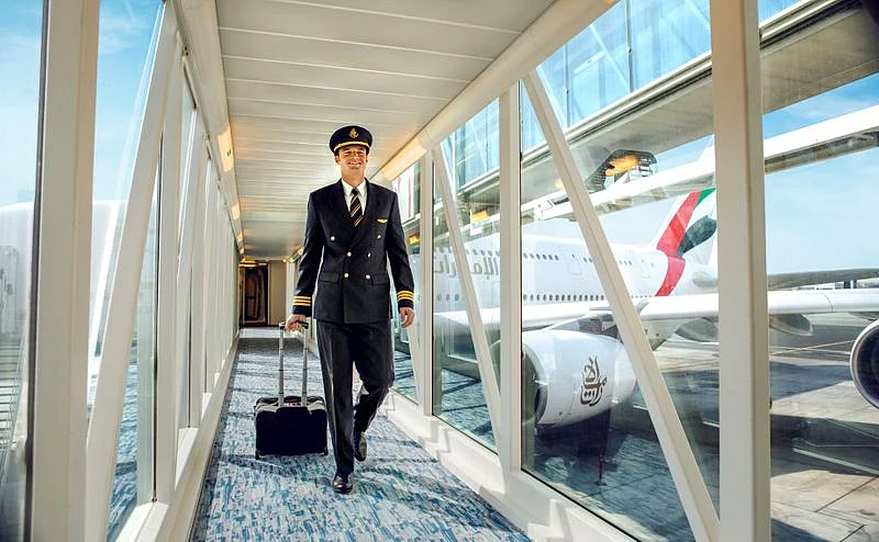 Stock - Emirates pilot / First officers
