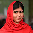 (FILES) In this photograph taken on September 3, 2013, Malala Yousafzai, the 16-year-old Pakistani advocate for girls education who was shot in the head by the Taliban in 2012, is pictured before officially opening The Library of Birmingham in Birmingham, central England. Malala Yousafzai, has scored high marks in national school exams, her father said on August 21, 2015. AFP PHOTO/PAUL ELLIS/FILES