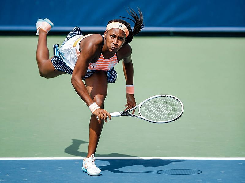 Coco Gauff made it through to the third round in Dubai
