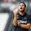 Derby County manager Frank Lampard