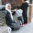 Zeyna Sanjania says that her little boy has settled in much more easily into school this year compared to previous years