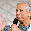 Mohammad Younus, managing director of Grameen Bank, has refused to yield to government pressure and step down during an investigation into the bank’s affairs.