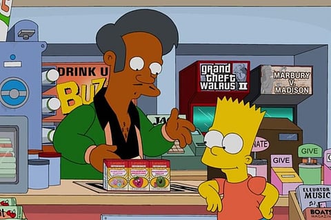 Apu on 'The Simpsons'