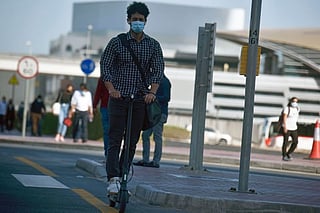 Video: Abu Dhabi Police warns of dangers of electronic scooters