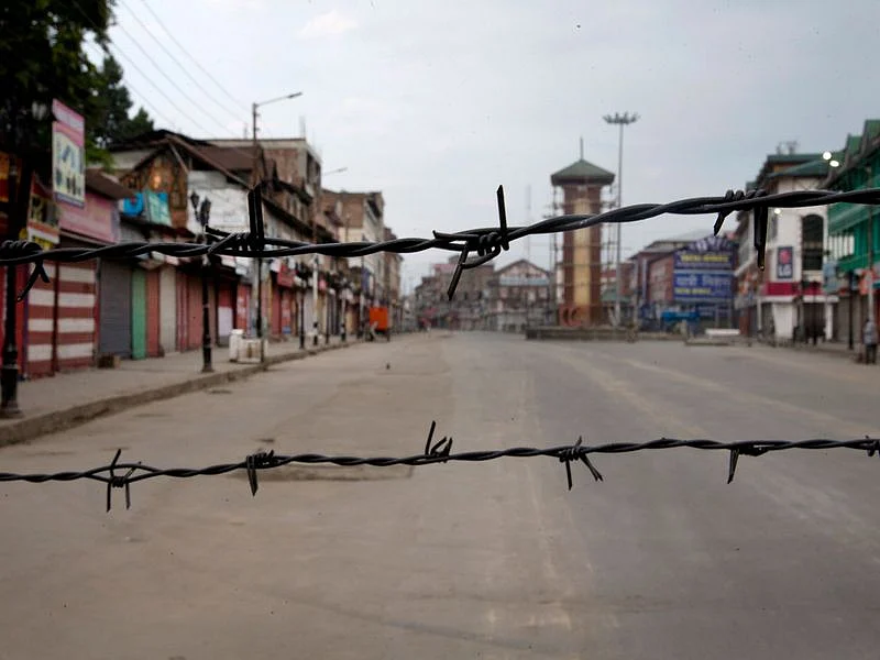 Kashmir curfew
