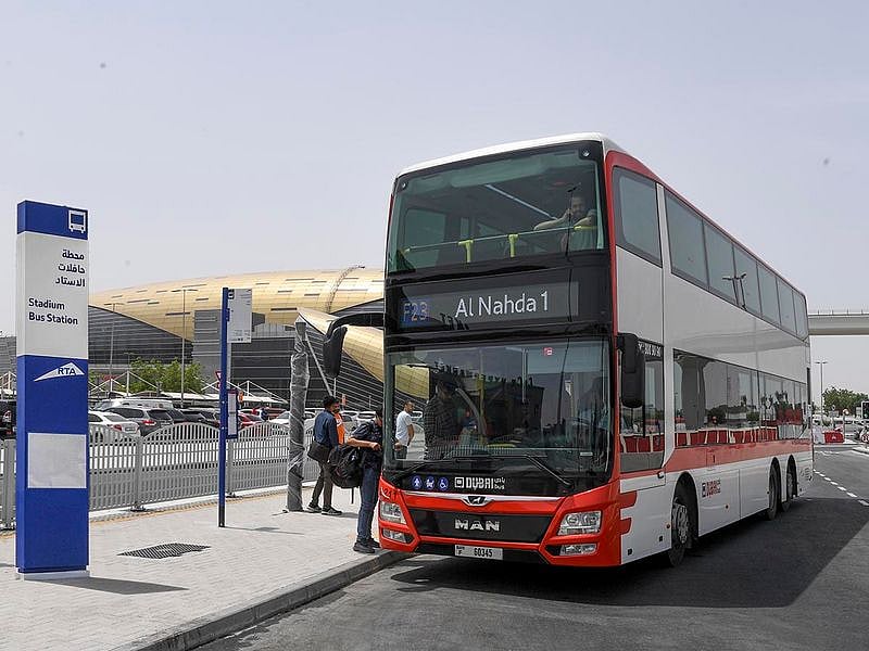 STOCK DUBAI RTA BUS