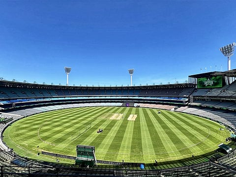 A view of Melbourne Cricket Ground.