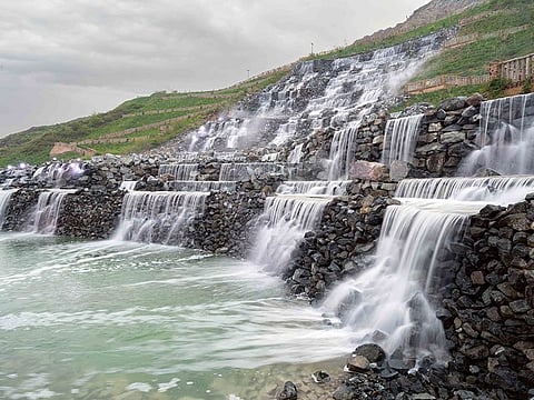 Set against a mountain backdrop in Sharjah, the Hanging Gardens in Kalba features over 100,000 trees, a cascading artificial waterfall, panoramic walking trails, play zones, and outdoor activities ideal for an Eid Al Adha weekend in the UAE.