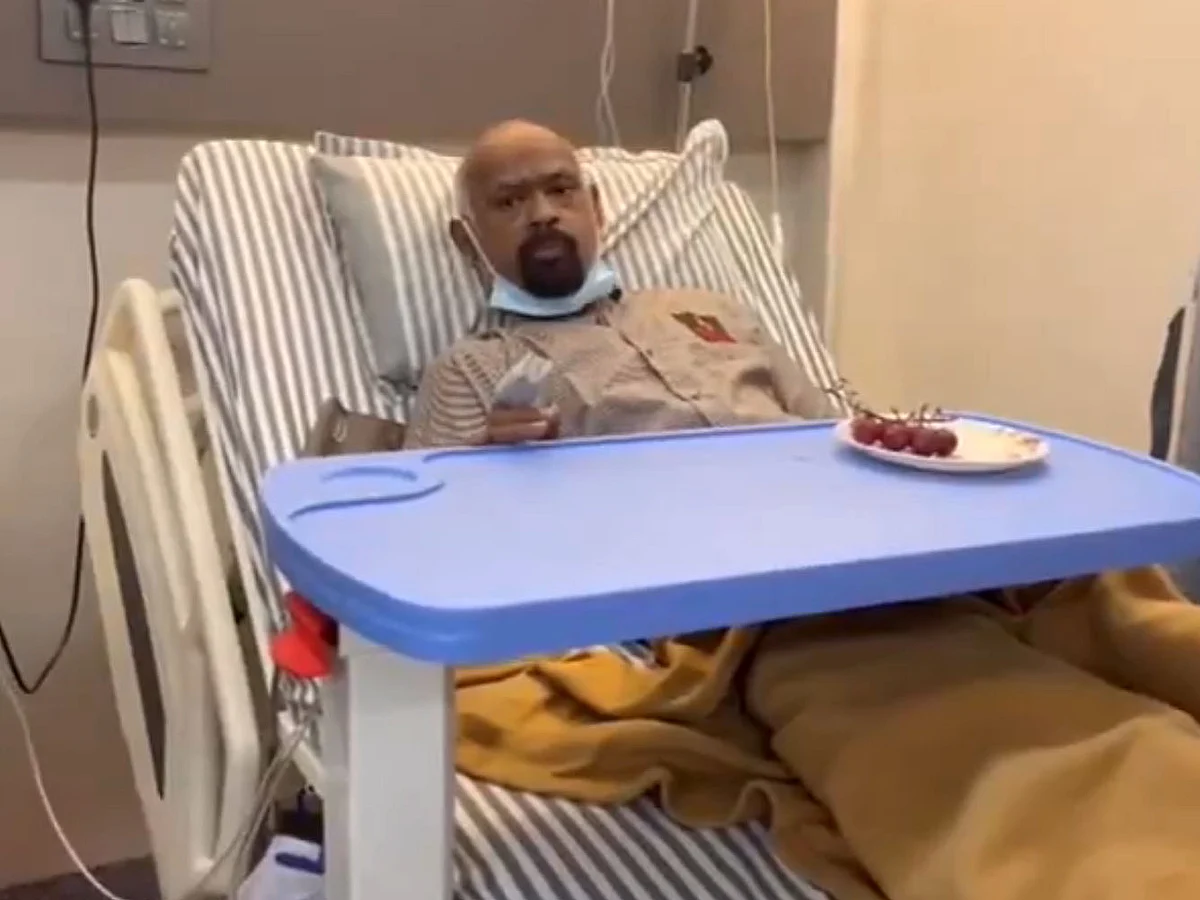 Former Indian Cricketer Vinod Kambli was hospitalised at a private hospital in Thane after his health deteriorated on Saturday night.