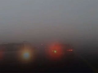 The Met Office has warned that dense fog is expected wester inland areas. 