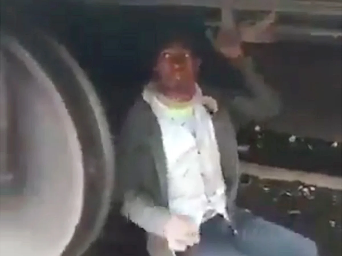 Upon questioning, the man admitted to boarding the train at Itarsi without a ticket. With no money to pay for his journey, he resorted to the life-threatening decision to cling to the train’s undercarriage. 