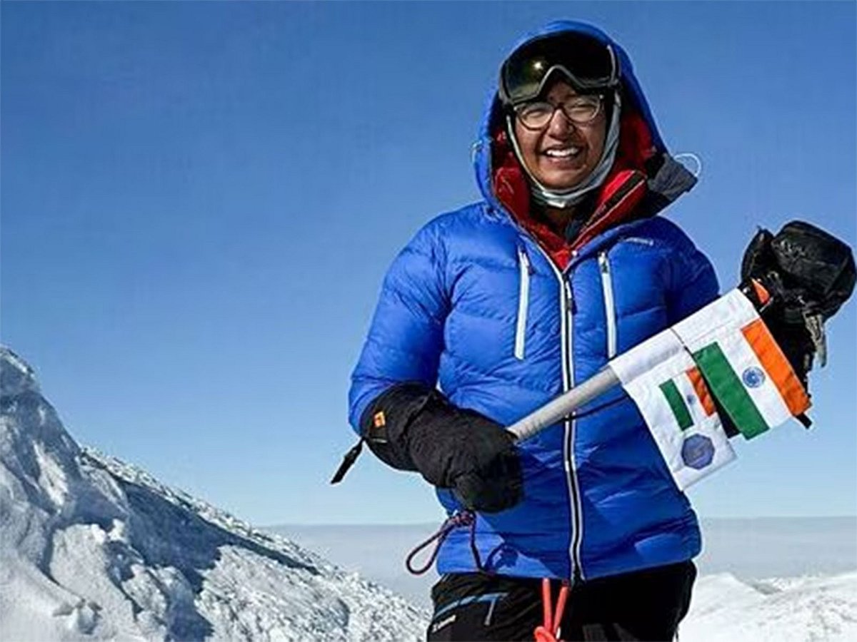 This 17-year-old mountaineering prodigy completed her extraordinary feat on December 24, when she reached the summit of Mount Vinson in Antarctica.