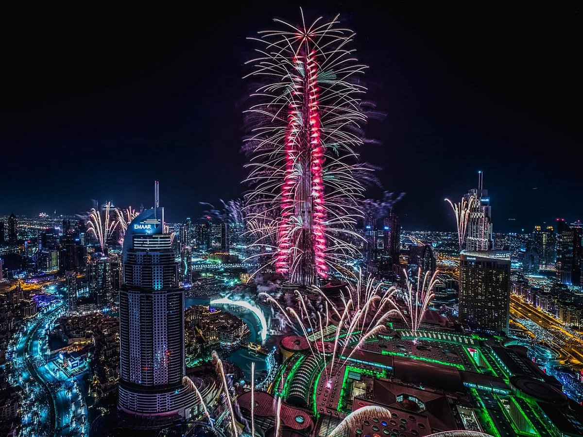 Prepare to welcome 2025 with celebrations across all seven emirates - Abu Dhabi, Dubai, Sharjah, Ajman, Umm Al Quwain, Ras Al Khaimah, and Fujairah. Expect fireworks, laser shows, and drone performances.