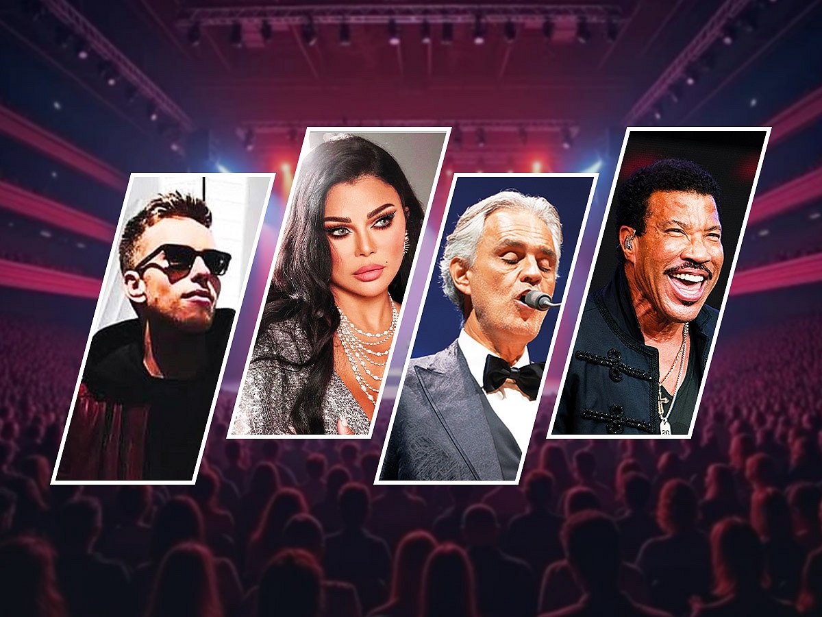 DJ Romero, Haifa Wehbe, Andrea Bocelli, and Lionel Richie to light up NYE concert scene this year in the UAE