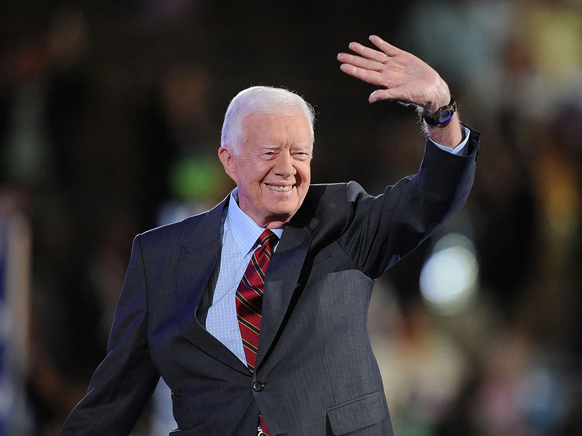 Former US President Jimmy Carter.