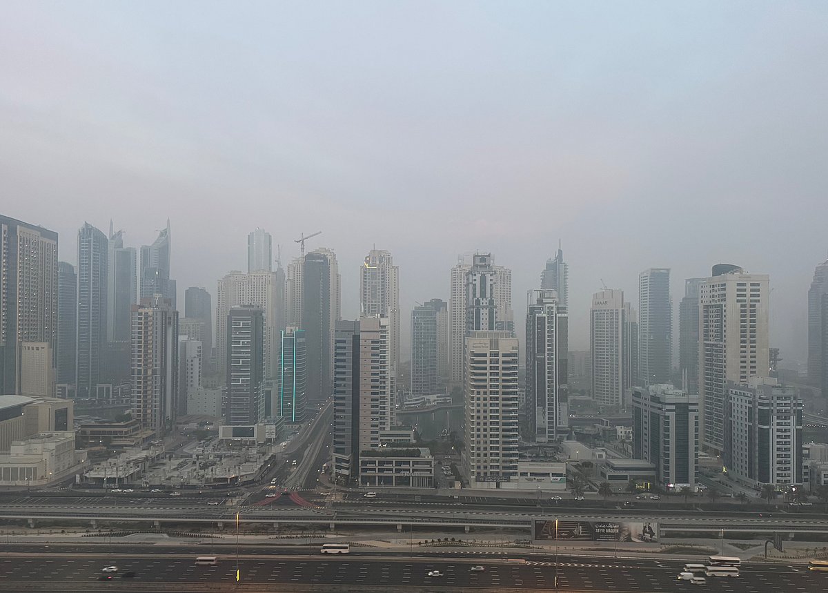 Dense fog was reported across parts of Dubai, Abu Dhabi, Al Ain and Al Dhafrah regions.