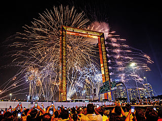 Spectacular fireworks light up UAE to welcome New Year 2025