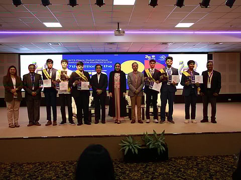 The grand closing ceremony featured inspiring addresses from Joy Alukkas, founder and chairman of the global retail brand Joyalukkas Jewellery; Shaikha Noora Al Khalifa, an entrepreneurial leader and founder of ventures like Medpoint Design and The Nine Training Centre; and Prof. Souri Banerjee, Director of BITS Pilani Dubai Campus