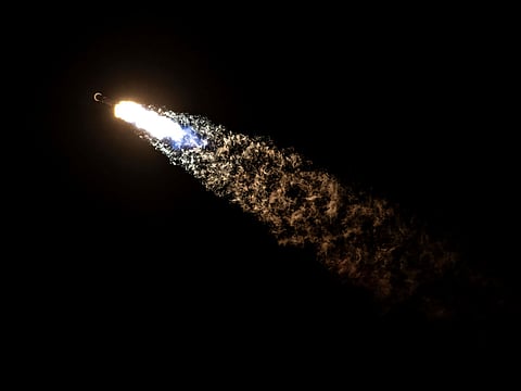 The Thuraya 4 satellite was launched aboard SpaceX’s Falcon 9 rocket from Cape Canaveral Space Force Station, Florida.